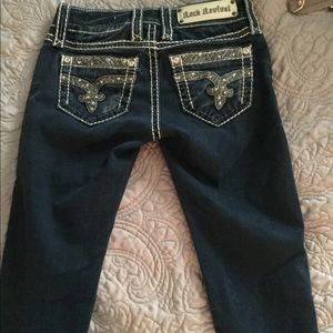 Rock Revival Sherry Skinny Jeans Size 24